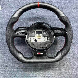 0071e0ed9eeeceed1b93ddb504e98f61.jpg Custom Matte Carbon Steering Wheel for Audi A4 A5 A3 S4 S5 B8.5 | Yeedercar