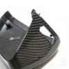 Gloss Carbon Fiber Mirror Caps for Audi A6 A7 C8 S6 S7 | 3K Twill OEM Replacement | Yeedercar
