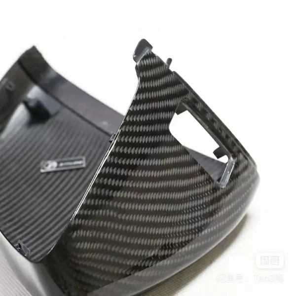 Gloss Carbon Fiber Mirror Caps for Audi A6 A7 C8 S6 S7 | 3K Twill OEM Replacement | Yeedercar