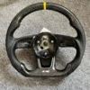 Custom Gloss Carbon Steering Wheel for Audi B9 S4 S5 A4 A5 RS4 RS5 S3 RS3 | Yeedercar