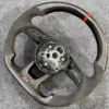 Custom Carbon Fiber Alcantara Steering Wheel for Audi B9 S4 S5 A4 A5 RS4 RS5 S3 | Yeedercar