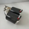 Real Carbon Fiber Exhaust Tip Nozzle for Audi A4 B9 A5 B9 A6 C8 A7 C8 S4 S5 S6 S7 | Yeedercar
