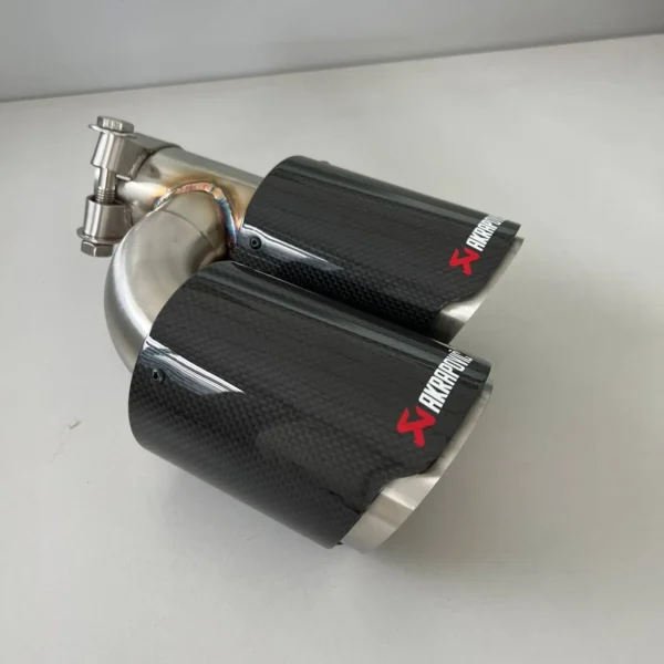 Real Carbon Fiber Exhaust Tip Nozzle for Audi A4 B9 A5 B9 A6 C8 A7 C8 S4 S5 S6 S7 | Yeedercar