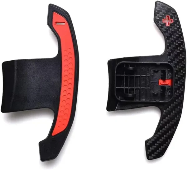 31ba659b7e8974788f2d551c38be877a.webp Carbon Fiber Pattern Extended Paddle Shift Covers for BMW G20 G30 F20 F30 F10 | Yeedercar