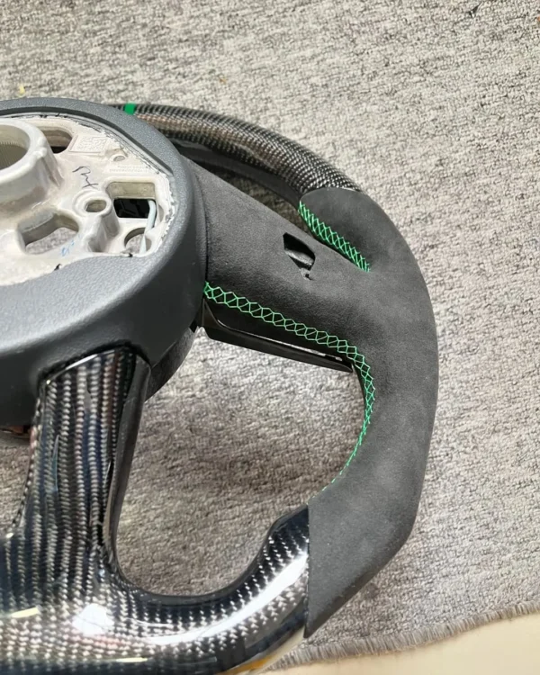 Custom Carbon Fiber Alcantara Steering Wheel for Audi B9 S4 S5 A4 A5 RS4 RS5 S3 | Yeedercar