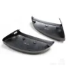 Gloss Carbon Fiber Mirror Caps for Audi A6 A7 C8 S6 S7 | 3K Twill OEM Replacement | Yeedercar