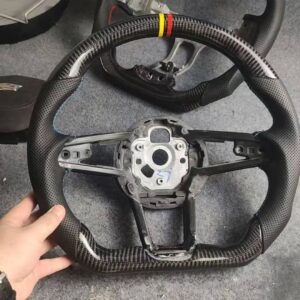 Custom Carbon Fiber Steering Wheel for Audi R8 TT MK3 8S | Made to Order | Yeedercar