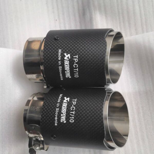 Real Carbon Fiber Exhaust Tip for Audi A3 A5 A6 A7 Q3 Q5 Q7 Q8 VW Golf Tiguan | Yeedercar