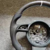 Custom Matte Carbon Steering Wheel for Audi A6 C7 A7 C7 S6 S7 RS6 RS7 | Yeedercar