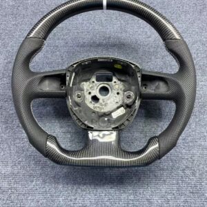 Custom Carbon Fiber Steering Wheel for Audi B8 A4 A5 2008-2012 | Yeedercar