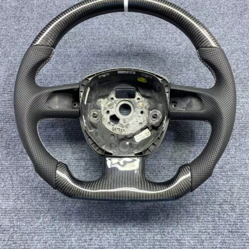 Custom Carbon Fiber Steering Wheel for Audi B8 A4 A5 2008-2012 | Yeedercar
