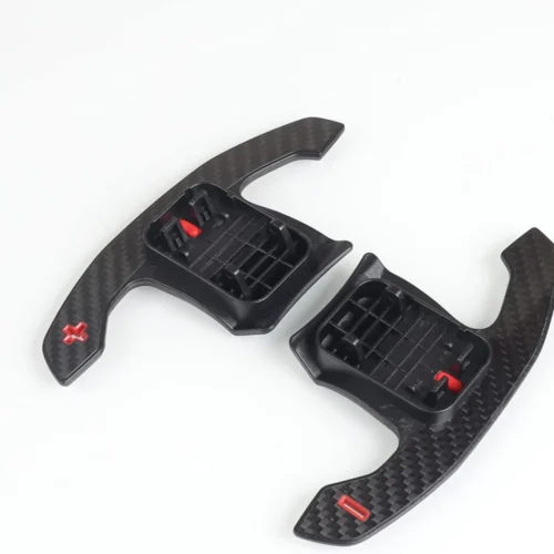 Carbon Fiber Pattern Extended Paddle Shift Covers for BMW G20 G30 F20 F30 F10 | Yeedercar