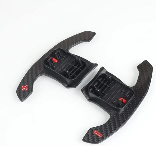 d40b9abed86232a3b674b934a5590a51.webp Carbon Fiber Pattern Extended Paddle Shift Covers for BMW G20 G30 F20 F30 F10 | Yeedercar