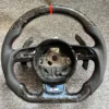 Custom Modified Shape Forged Carbon Steering Wheel for Audi A6 C7 A7 C7 S6 S7 RS6 RS7 | Yeedercar