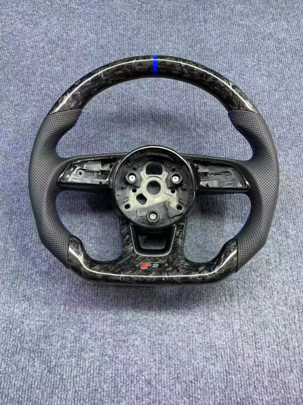 e07ba1afabf23c42a47a0156afd7e85e.webp Custom Full Forged Carbon Steering Wheel for Audi B9 S4 S5 A4 A5 RS4 RS5 S3 | Yeedercar
