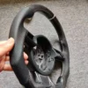 Custom Matte Carbon Steering Wheel for Audi A6 C7 A7 C7 S6 S7 RS6 RS7 | Yeedercar