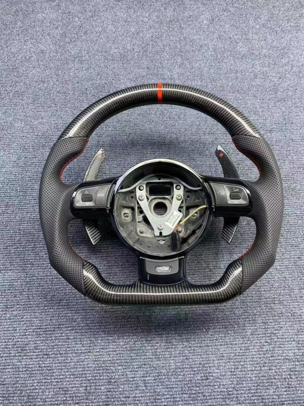 f331e47a20cdd106002c79b74b573977-1.jpg Custom Full Gloss Carbon Steering Wheel for Audi R8 TT MK2 8J | Yeedercar