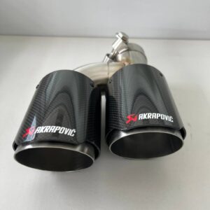 Real Carbon Fiber Exhaust Tip Nozzle for Audi A4 B9 A5 B9 A6 C8 A7 C8 S4 S5 S6 S7 | Yeedercar