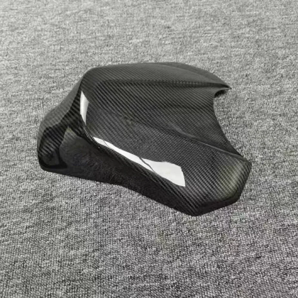 Dry Carbon Fiber Raised Tank Cover for Kawasaki Ninja 400 detail 1