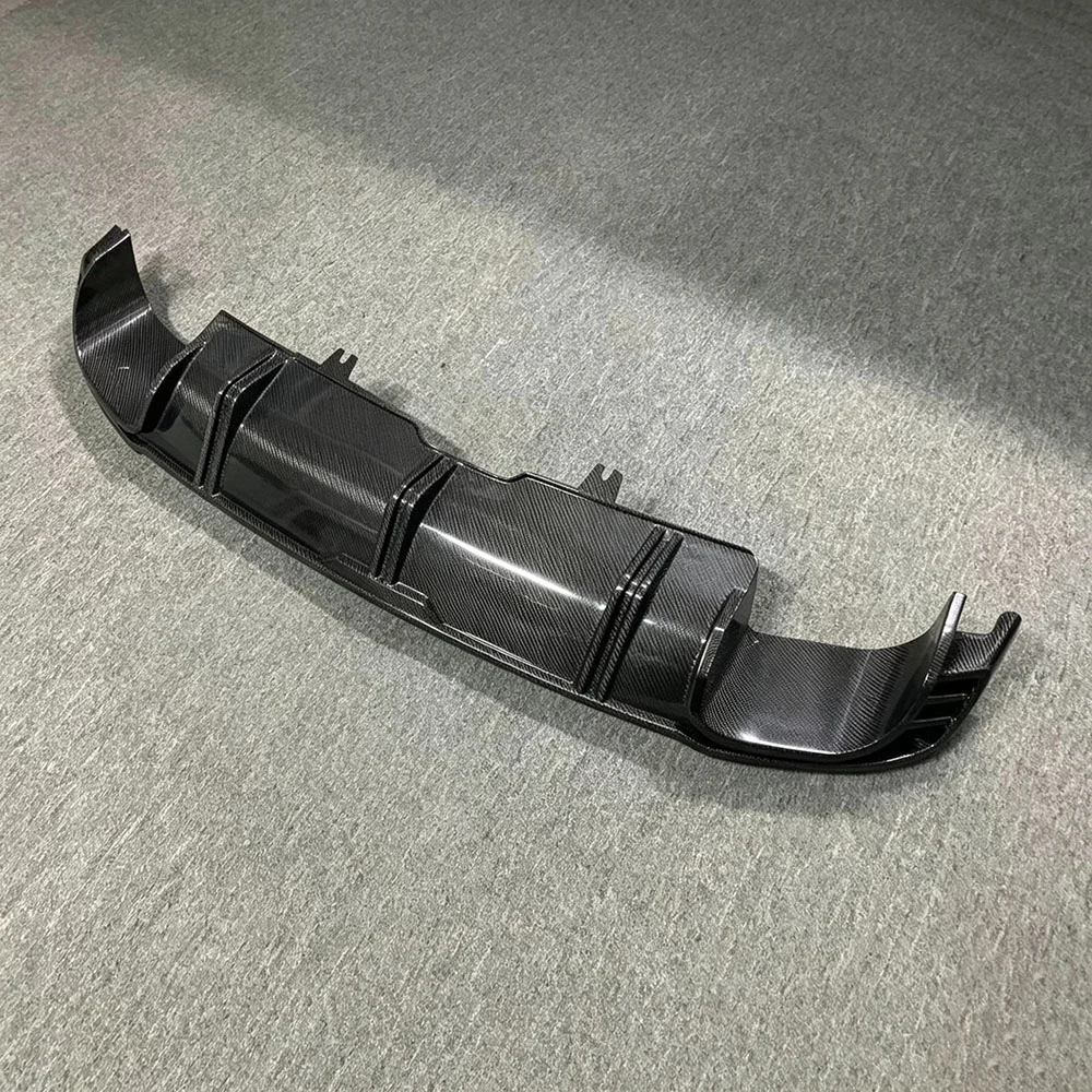 Yeedercar Carbon Fiber Rear Bumper Lip for Audi A5 with RS5 Bumper