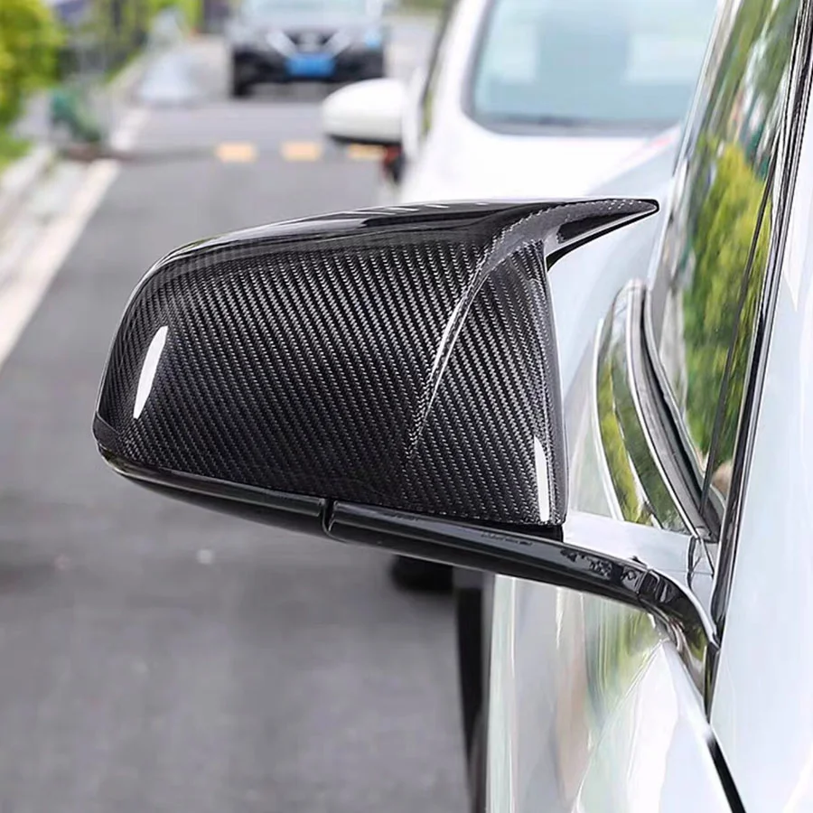 Tesla Model 3 dry carbon mirror cap rear view