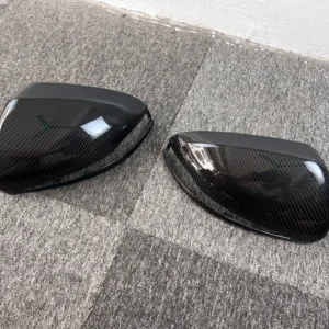 Dry Carbon Fiber Mirror Caps for Mercedes-Benz W205 W213 W222 W253 GLE GLS