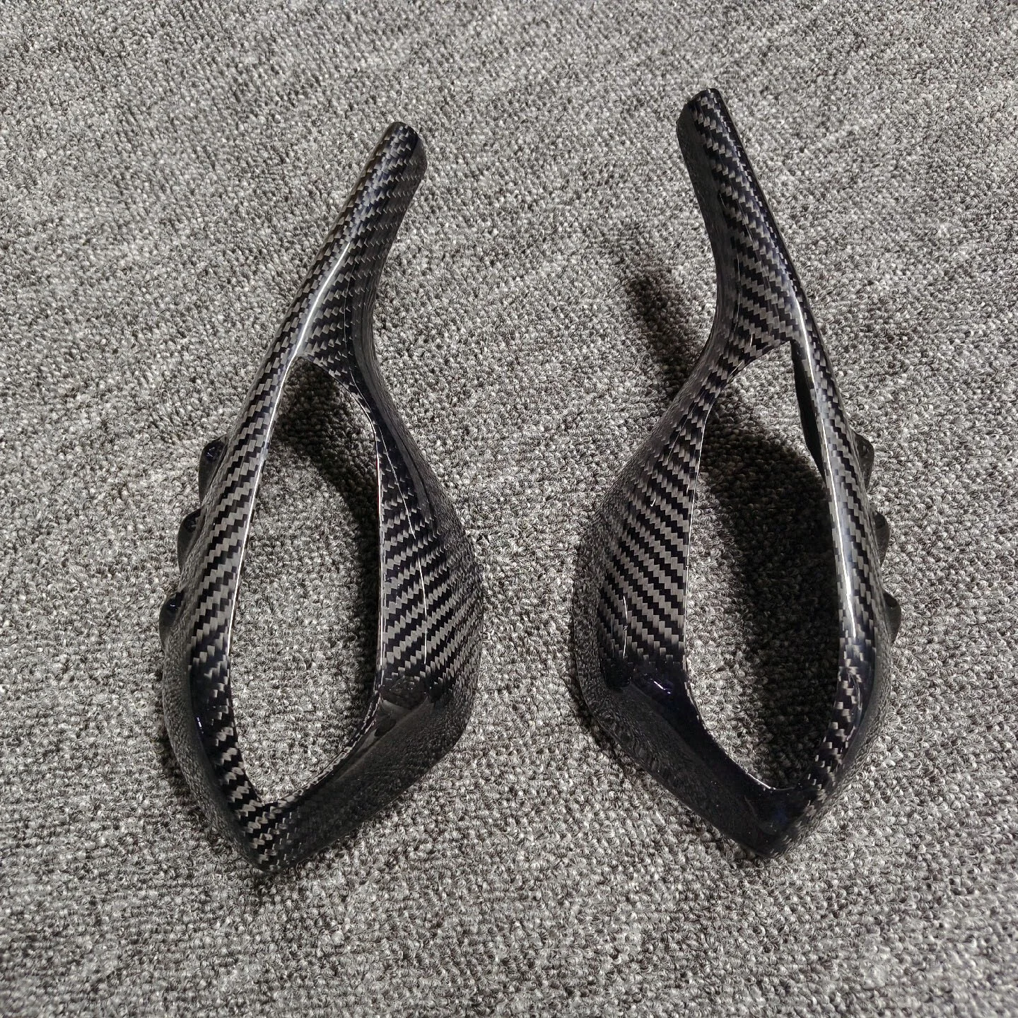 S1000RRM carbon cover weave close-up