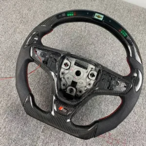 Yeedercar Custom LED Carbon fiber steering wheel for Chevrolet Malibu Cruze Equinox