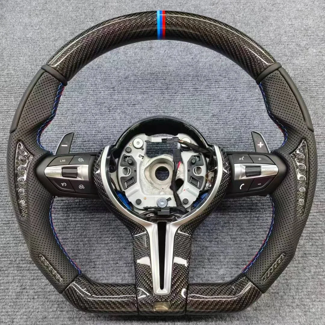 Custom Carbon Fiber Steering Wheel for BMW 4 Series F32 F33 F36