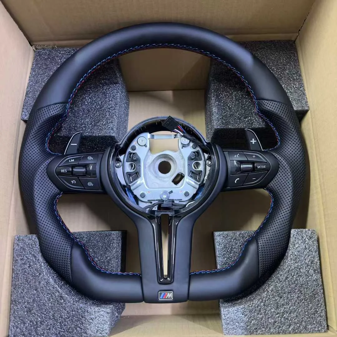 Leather Steering Wheel for BMW 5 Series F07 F10 F11 F18