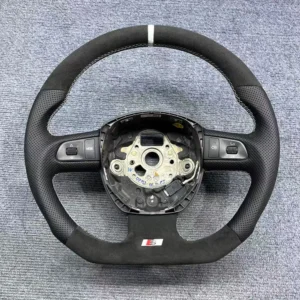 Alcantara & Leather Steering Wheel for Audi A4 B8 A5 S4 S5 S3