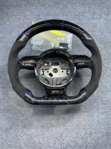 audi a4 b9 carbon fiber steering wheel