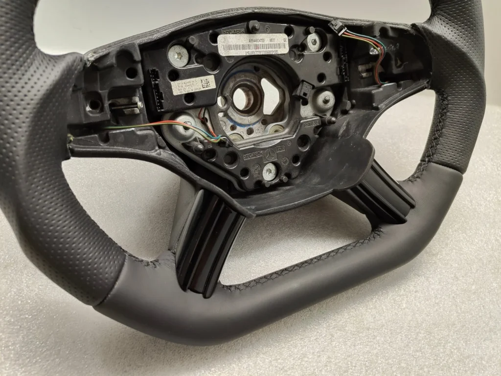 mercedes c class carbon fiber steering wheel