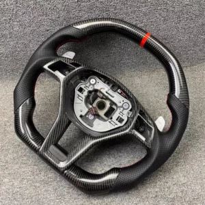 Gloss Carbon Fiber Steering Wheel for Mercedes-Benz C-Class W205