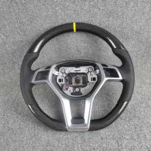 Gloss Carbon Fiber Steering Wheel for Mercedes-Benz E-Class W212