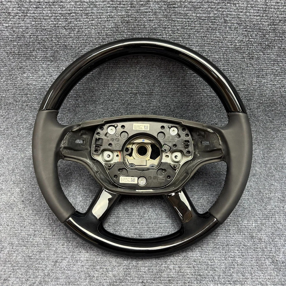 Wooden Steering Wheel for Mercedes-Benz S-Class W221 detail 1