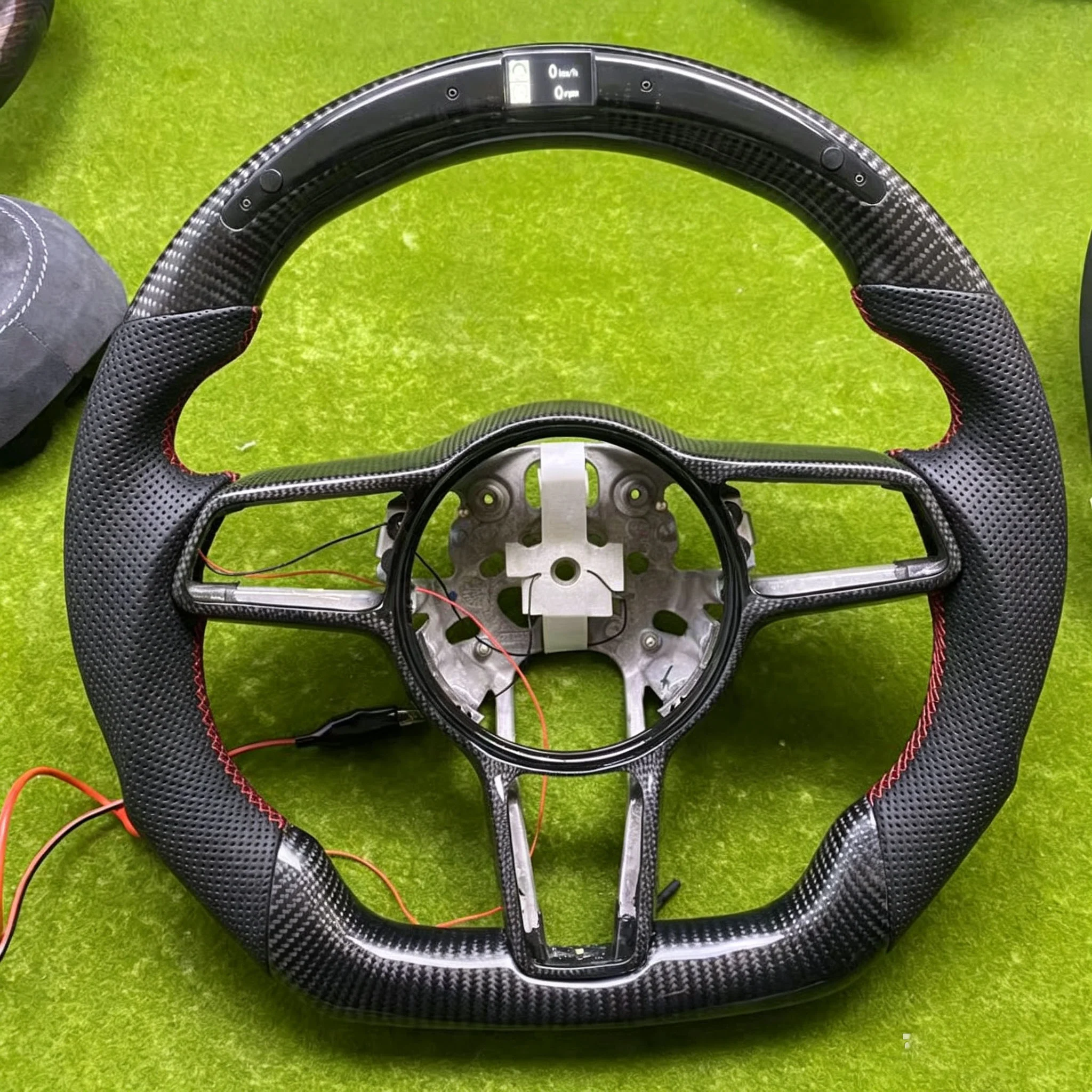 LED Carbon Fiber Steering Wheel for Porsche Panamera 971 / 911 992