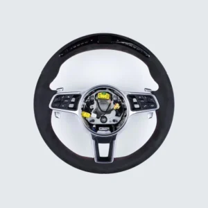 Alcantara LED Carbon Fiber Steering Wheel for Porsche 911 992 / Panamera 971