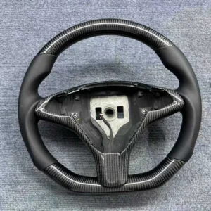 Carbon Fiber Steering Wheel for Tesla Model 3 / Model Y (New Model)