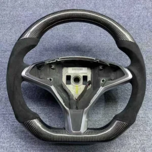 Carbon Fiber & Alcantara Steering Wheel for Tesla Model 3 / Model Y