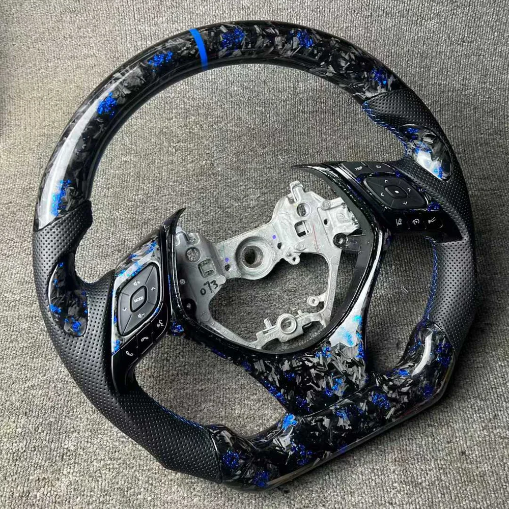 Carbon Fiber Steering Wheel for Toyota C-HR / IZOA detail 2