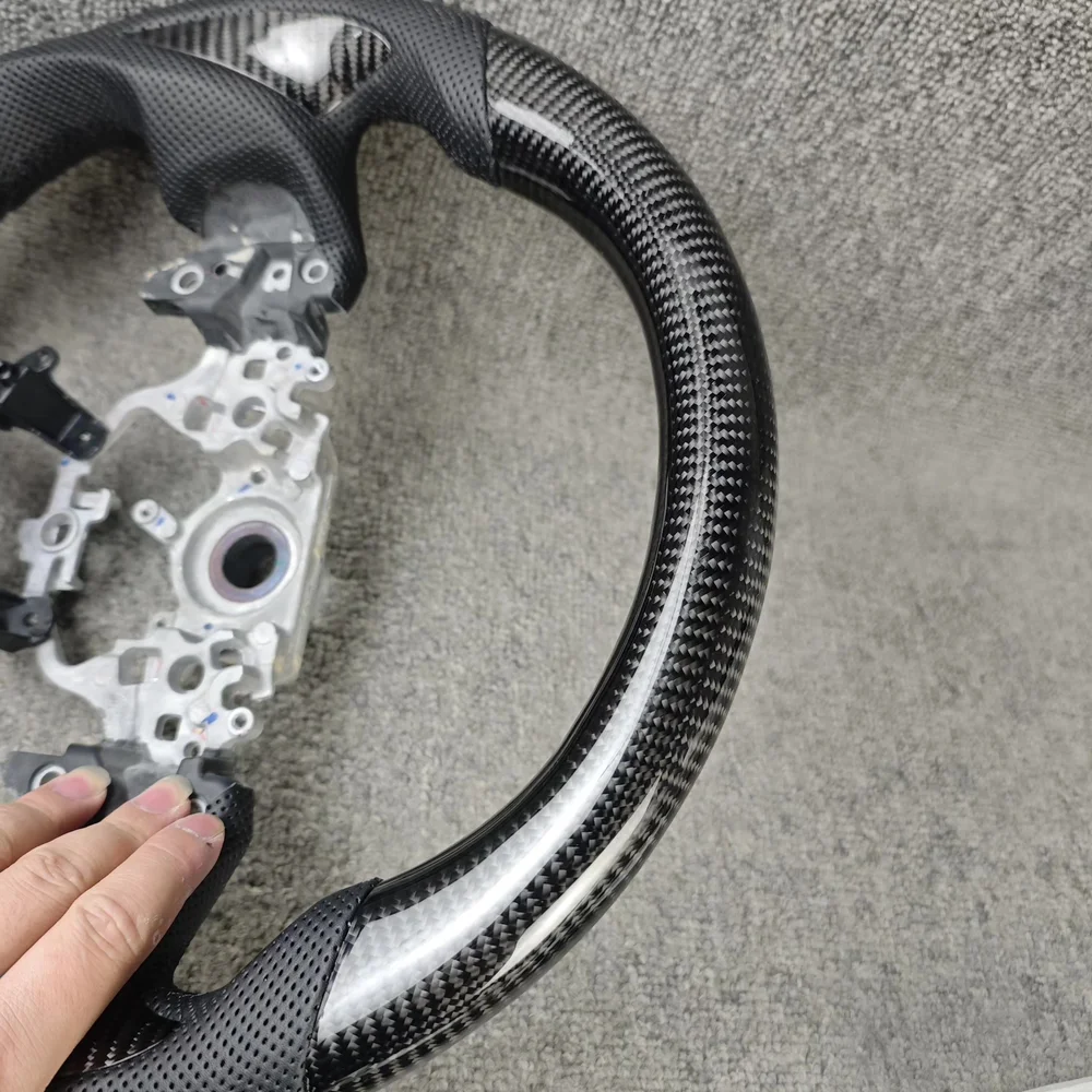 Carbon Fiber Steering Wheel for Toyota Camry 9th Generation detail 1