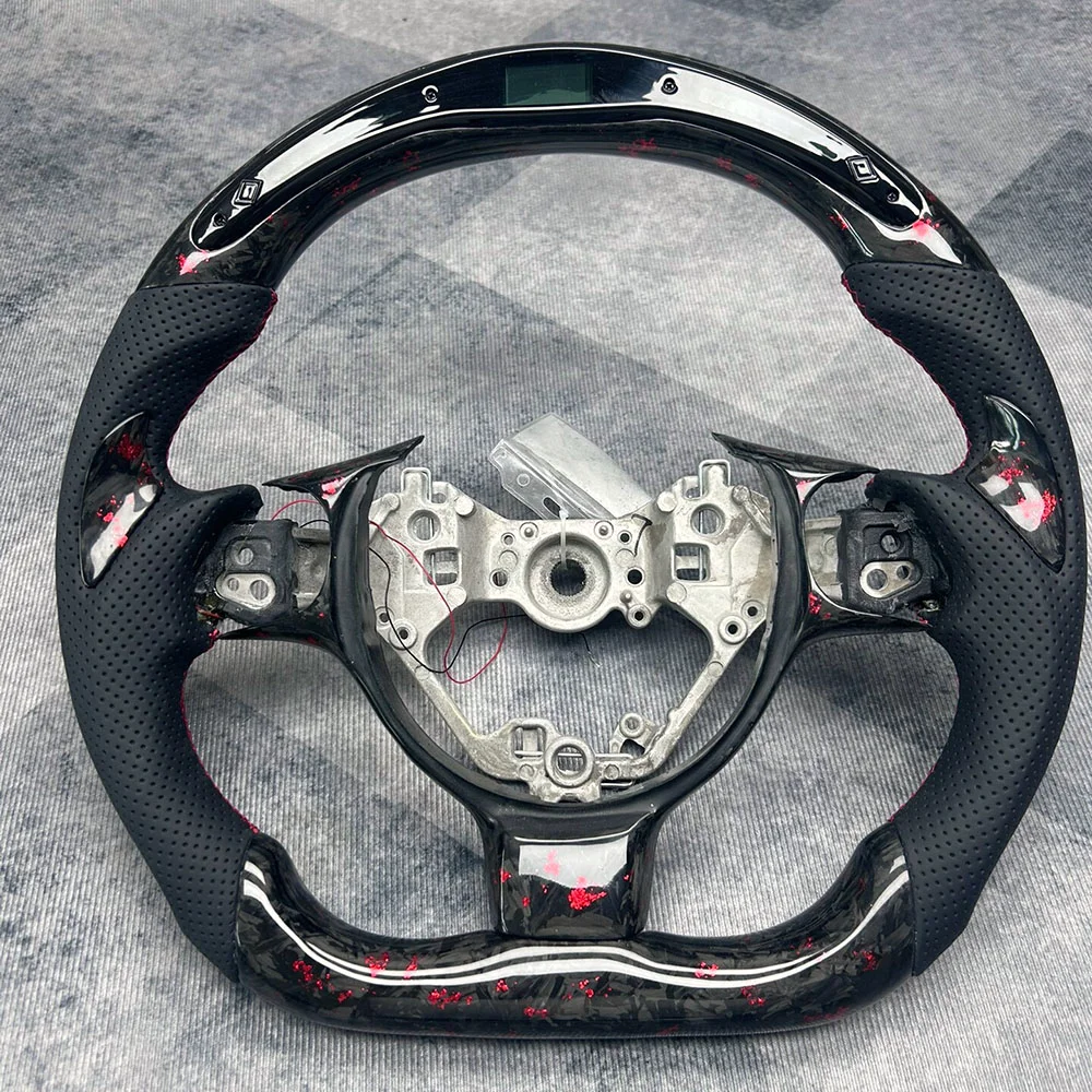 Forged Carbon Fiber Steering Wheel for Subaru BRZ (Factory Core) detail 2