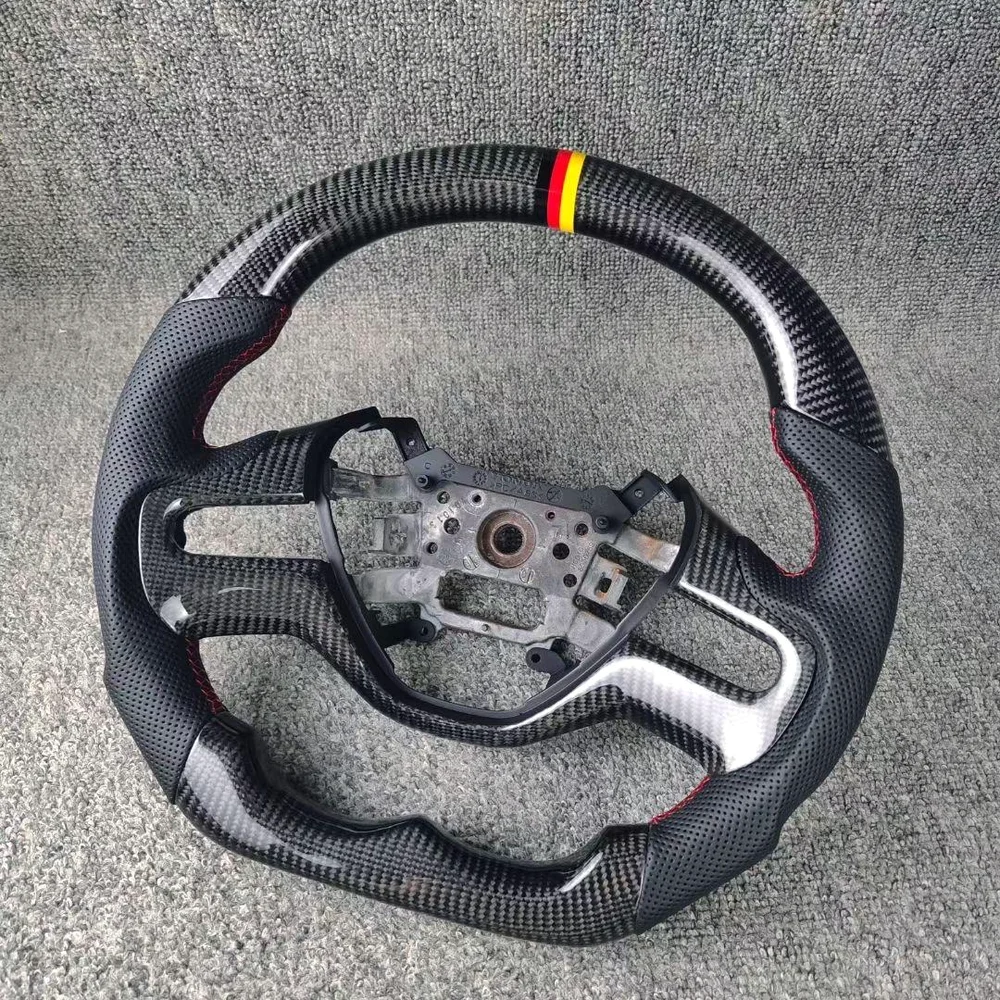 Carbon Fiber Steering Wheel for Honda 8th Gen Civic detail 2