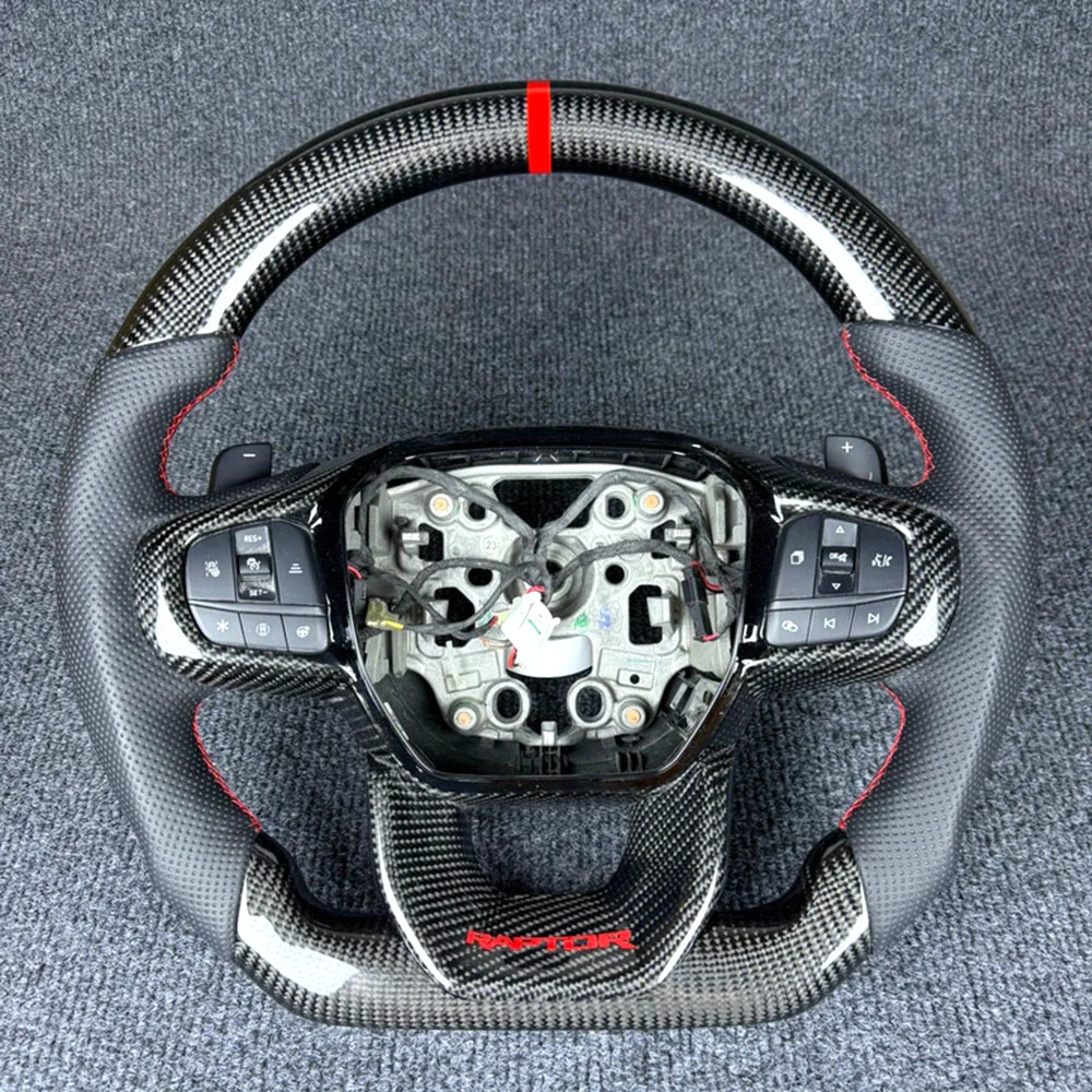 Carbon Fiber Steering Wheel for Ford Ranger Raptor