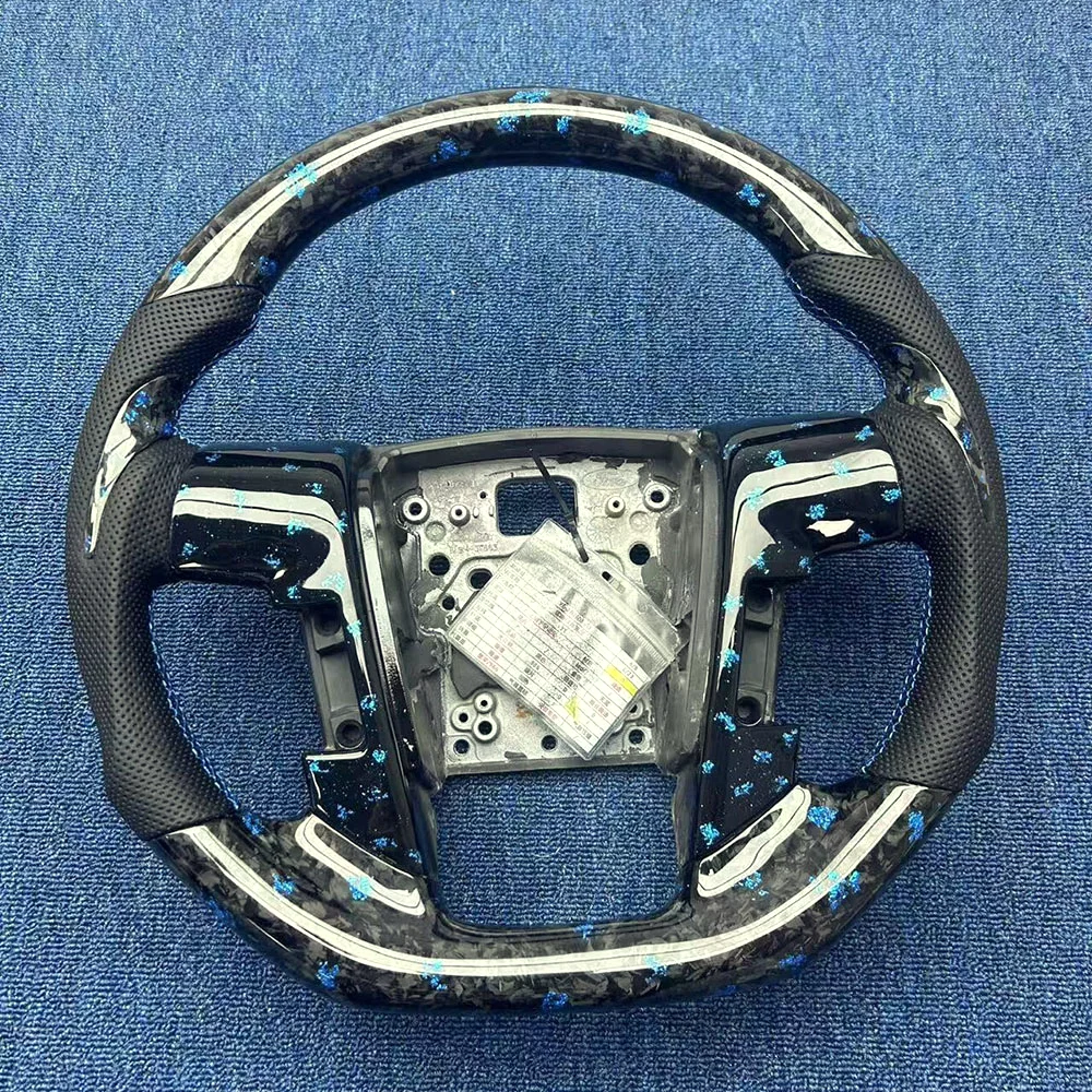 Forged Carbon Fiber Steering Wheel for Ford F-150 Raptor (Old Model) detail 1