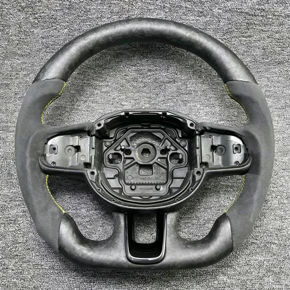 Forged Carbon Fiber RD-Style D-Shape Steering Wheel for Volvo XC60 / XC90 / S90 / S60