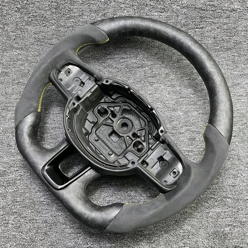 Forged Carbon Fiber RD-Style D-Shape Steering Wheel for Volvo XC60 / XC90 / S90 / S60 detail 2