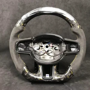 LED Carbon Fiber Steering Wheel for Volvo XC60 / XC90 / S90 / S60 detail 1