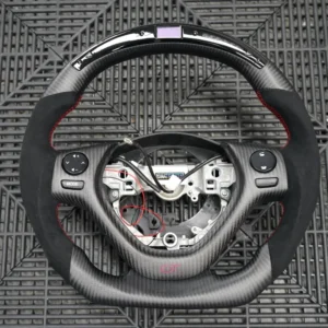 Customizable LED Carbon Fiber Steering Wheel for Citroen C1 (2014-2022) detail 1